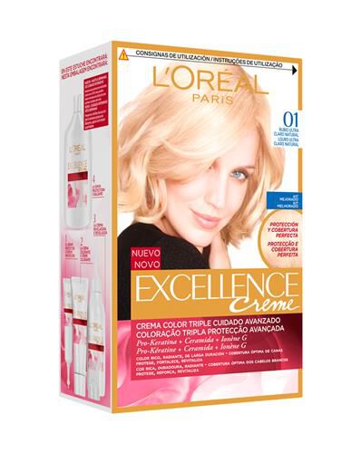 Tinte de cabello L'Oréal Excellence Creme nº 01 rubio aclarante