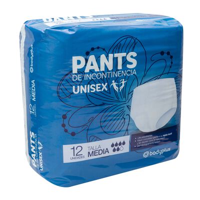 Pants de incontinencia unisex Bodyplus talla mediana