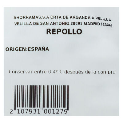 Repollo partido