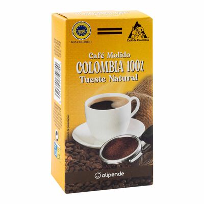 Caf&eacute; molido Alipende 250g colombia tueste natural