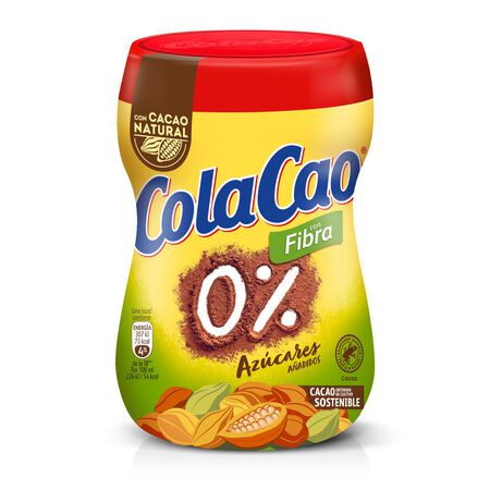 Cacao 0% con fibra sin azúcar añadido Colacao 300g