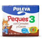 Preparado lácteo Puleva Peques cereales cacao pack 3