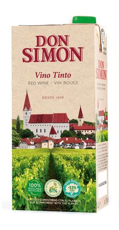 Vino tinto de mesa Don Simon 1l