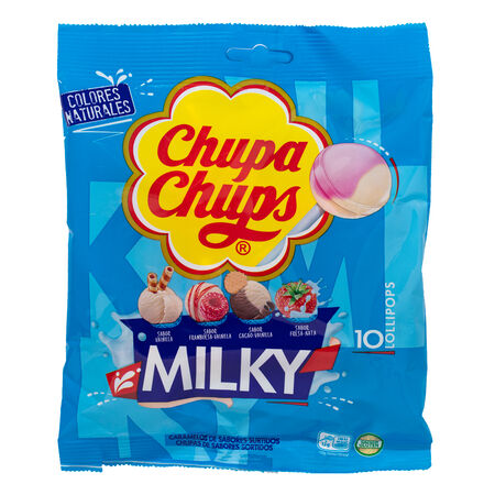 Caramelo milky Chupa Chups 10unid