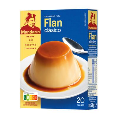 Preparado para Flan clásico Mandarín20 g
