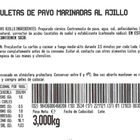 Chuletas de pavo al ajillo