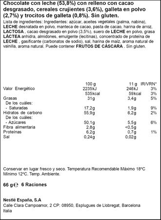 Chocolatina f1 racing cars Kit Kat 6 unidades