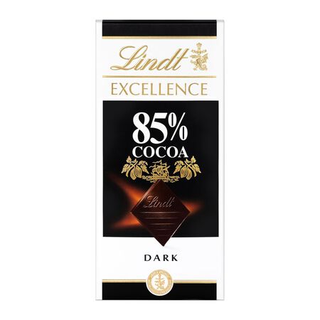 Chocolate negro 85% excellence Lindt pack 2 x 100gr