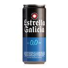 Cerveza sin alcohol Estrella Galicia 0,0% 6 latas 33cl