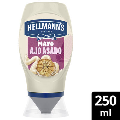 Salsa de ajo asado Hellmann&acute;s 250ml