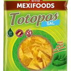 Nachos de maíz frito sin gluten totopos Mexifoods 300g