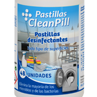 Pastillas Desinfectante Multiusos  Cleanpill 48U