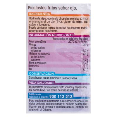 Picatostes Alipende ajo pack 2 150g