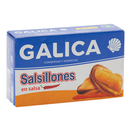Mejillón salsillones Galica 65g 13/18