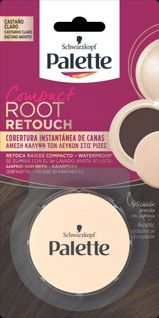 Cobertura Instant&aacute;nea Canas Palette Casta&ntilde;o Claro