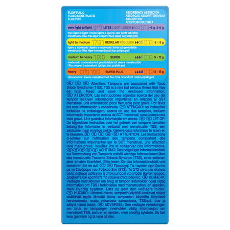 Tampón con aplicador Tampax Pearl 24 uds super plus