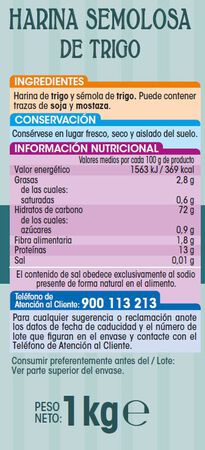 Harina de trigo especial fritos Alipende 1kg