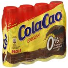 Batido 0% az&uacute;cares a&ntilde;adidos Energy Cola Cao Pack 4