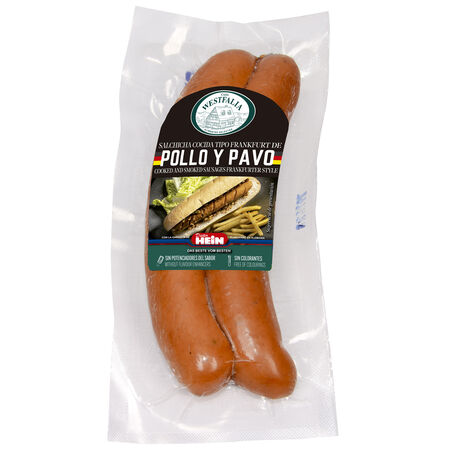 Salchicha pollo y pavo Casa Westfalia 180gr