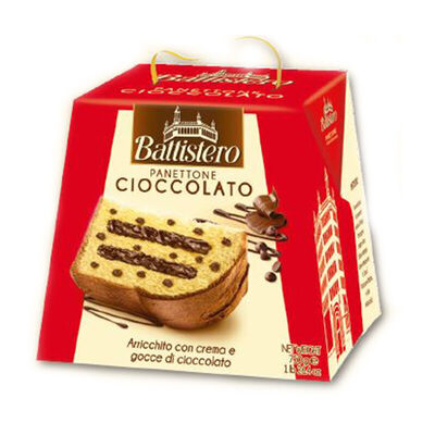 Panettone de chocolate Battistero 750g