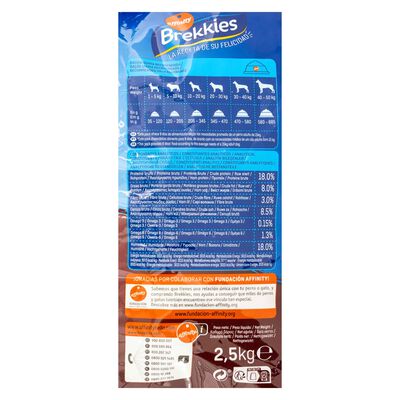 Comida para perros de buey Brekkies Tenderis 2,5kg