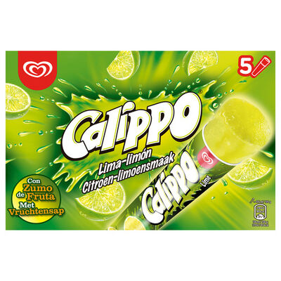 Helado Calippo Frigo lima-lim&oacute;n 5 uds