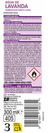 Ambientador spray Lanta 300ml lavanda