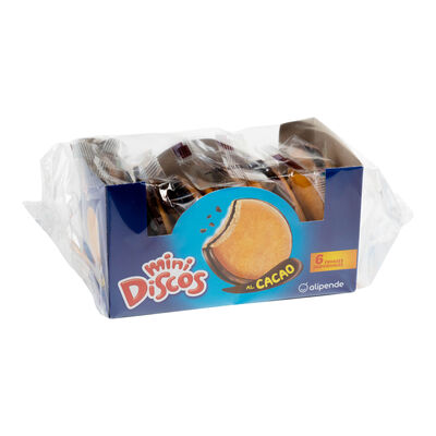 Mini discos Alipende 216g al cacao