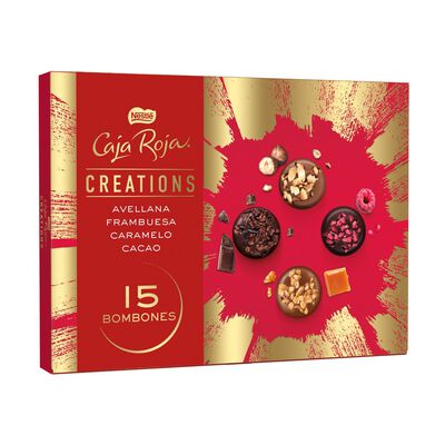 Bombones creations Caja Roja Nestlé 186g