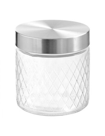 Tarro De Vidrio Acero Relive Anna 830Ml