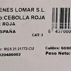 Cebolla roja malla 500g