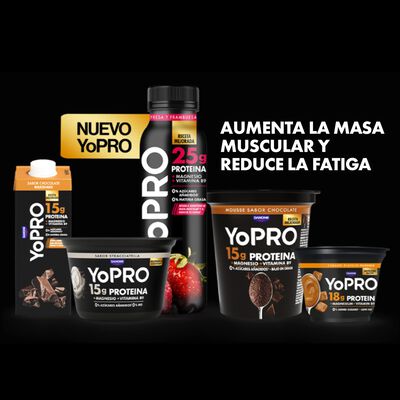 Yopro Proteína Danone Pack 4 Stracciatella