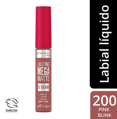 Pintalabios líquido Rimmel Lasting Mega 16h 200