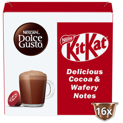 Cacao Kit Kat y Dolce Gusto 16 c&aacute;psulas