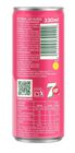 Refresco zero az&uacute;car lima lim&oacute;n y frambuesa Seven Up 33cl Pink
