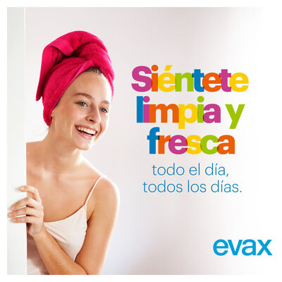 Salvaslip Evax en bolsitas 20 uds normal plegado