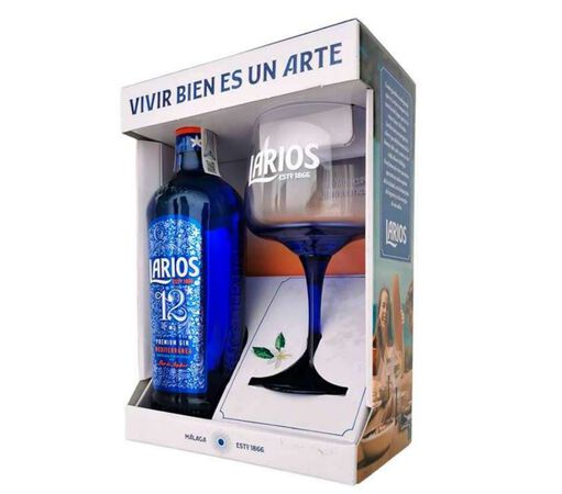 Ginebra Larios 12 70cl + copa