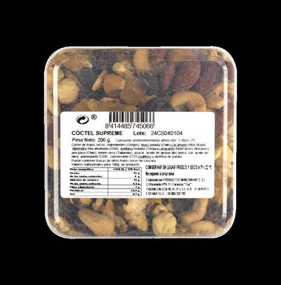 Cóctel supreme Manzanares 200g