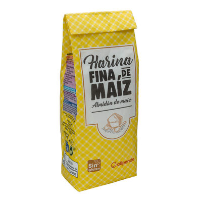 Harina de ma&iacute;z sin gluten Alipende 400g fina