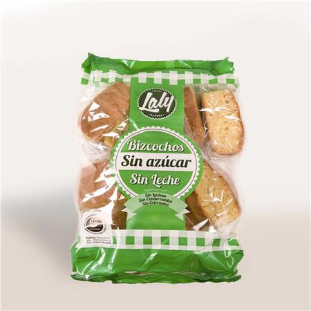 Bizcocho Laly sin lactosa y sin azúcar 450g