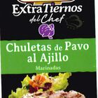 Chuleta de pavo al ajillo El Pozo 600g aproximadamente