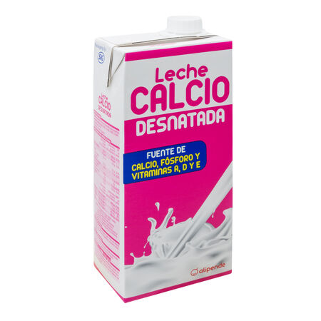 Leche Alipende calcio 1l desnatada