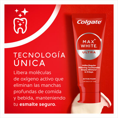 Pasta de dientes blanqueadora Colgate Max White Ultra 50ml