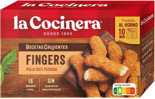 Fingers de pollo La Cocinera 320g