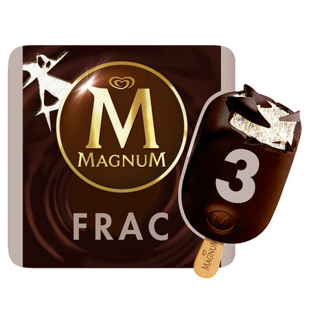Helado bombón Magnum 330ml 3 uds frac