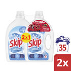 Detergente L&iacute;quido Pack Ahorro Skip Limpieza Profunda 35 Lavados