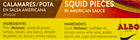 Calamar en salsa americana Albo 72g