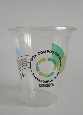 Vasos de plástico Betik 15 uds 220cc compostables