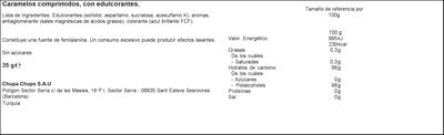 Caramelos Smint sin az&uacute;car lata 35g 50u peppermint