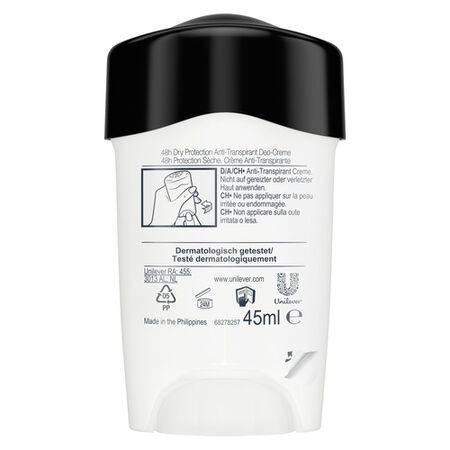 Desodorante en crema Rexona men 45ml clean scent antitranspirante